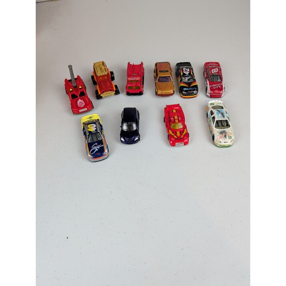 Vintage Hot Wheels Matchbox & More Cars 10 Cars In Set